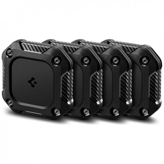 Spigen Tough Armor case for Apple AirTag 1/2 4 pcs black Spigen Tough Armor case for Apple AirTag 1/2 4 pcs black