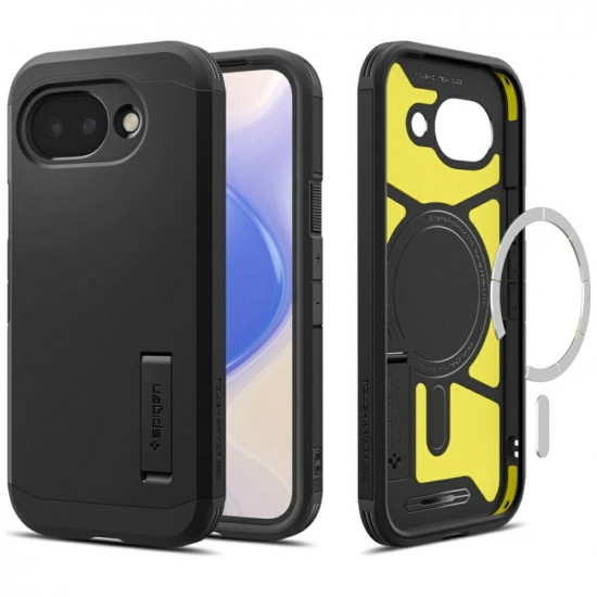 Spigen Tough Armor MAG MagSafe case for Google Pixel 10A black