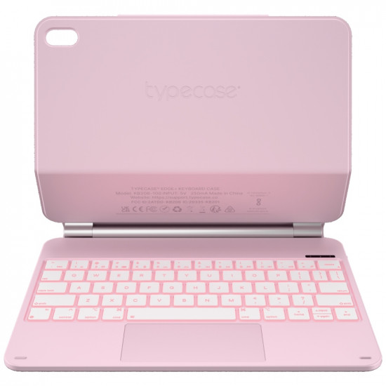 Case Typecase Edge with keyboard for iPad 11" (A16) 2025 / iPad 10.9" 2022 pink Case Typecase Edge with keyboard for iPad 11" (A16) 2025 / iPad 10.9" 2022 pink