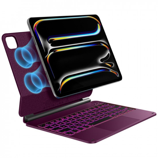 Typecase Edge Keyboard Case for iPad Pro 11" (2024/2025) - Raspberry Typecase Edge Keyboard Case for iPad Pro 11" (2024/2025) - Raspberry