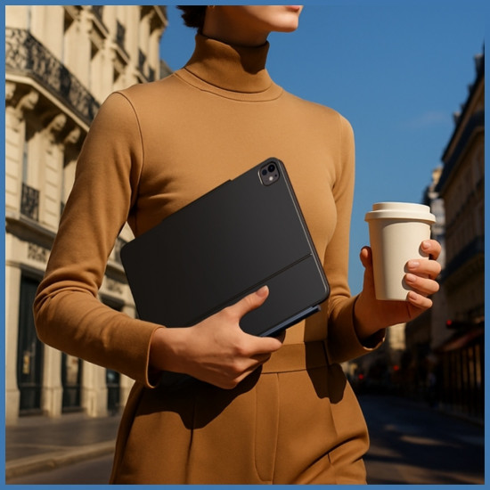 Typecase Edge Case with Keyboard for iPad Pro 11" 2024/2025 carbon fiber Typecase Edge Case with Keyboard for iPad Pro 11" 2024/2025 carbon fiber
