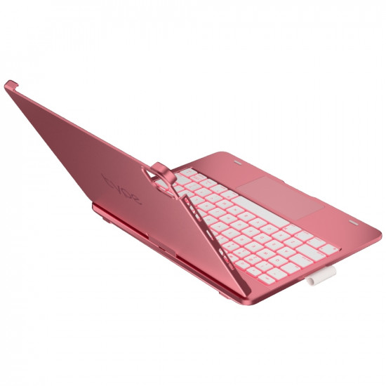 Case Typecase Flexbook Touch with keyboard for iPad Air 11" M2 2024 / M3 2025 / M4 2026 pink