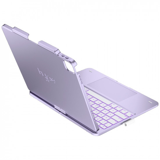 Typecase Flexbook Touch Case with Keyboard for iPad Air 13" M2 2024 / M3 2025 / M4 2026 light purple