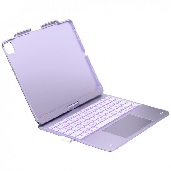 Typecase Flexbook Touch Case with Keyboard for iPad Air 13" M2 2024 / M3 2025 / M4 2026 light purple