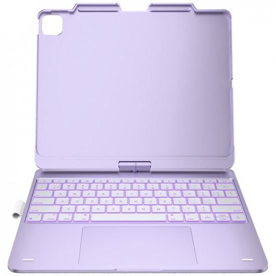Typecase Flexbook Touch Case with Keyboard for iPad Air 13" M2 2024 / M3 2025 / M4 2026 light purple