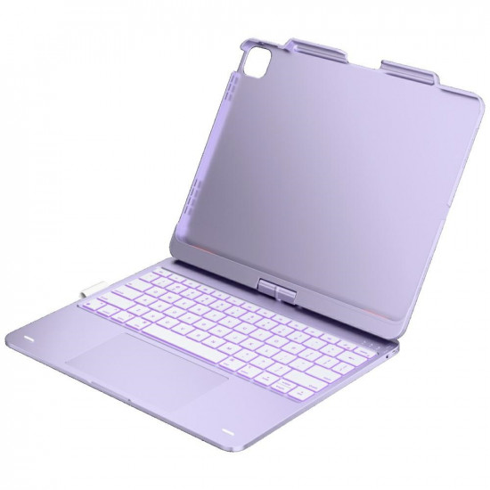 Typecase Flexbook Touch Case with Keyboard for iPad Air 13" M2 2024 / M3 2025 / M4 2026 light purple
