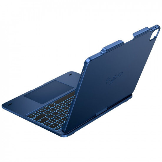 Typecase Flexbook Touch Case with Keyboard for iPad Air 13" M2 2024 / M3 2025 / M4 2026 blue