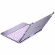 Case Typecase Flexbook Touch with keyboard for iPad Pro 11" M4 2024 / M5 2025 light purple