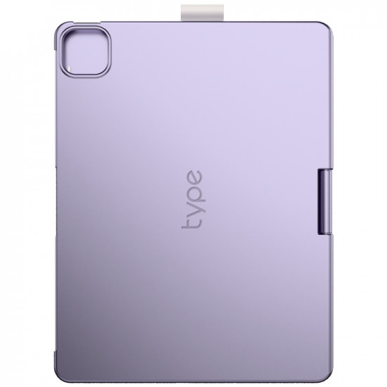Case Typecase Flexbook Touch with keyboard for iPad Pro 11" M4 2024 / M5 2025 light purple
