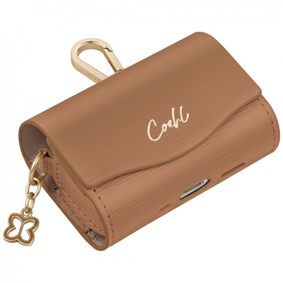 Case UNIQ Coehl Mirelle wallet for AirPods Pro brown
