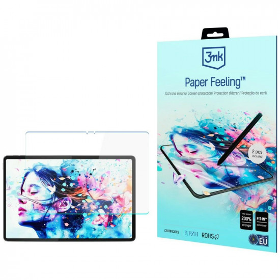 3MK PaperFeeling film for Lenovo Yoga Tab 11.1" TB710FU, 2 pcs. 3MK PaperFeeling film for Lenovo Yoga Tab 11.1" TB710FU, 2 pcs.