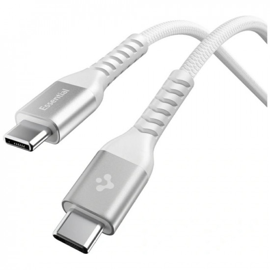 Cable Spigen EB10010CCA Essential USB-C 100W 1m white