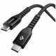 Cable Spigen EB10010CCA Essential USB-C 100W 1m black
