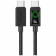Cable USAMS U92 60W USB-C to USB-C 1.2m black
