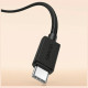 Cable USAMS U92 60W USB-C to USB-C 1.2m black