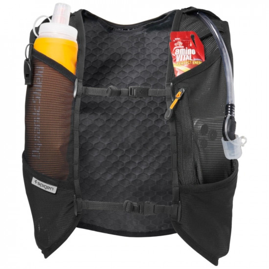 Spigen A721 Dynamic Shield running vest (ML) with soft flask black