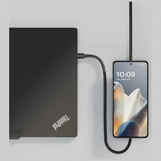 Zens Pro 2 Qi2 15W Wireless Charger (USB-C/USB-C) black