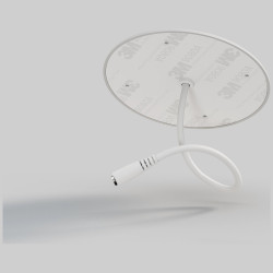 Zens PuK and Play Qi 15W Induction Charger, Countertop Model white