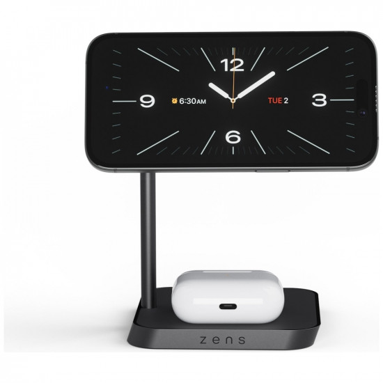 2-in-1 Magnetic Inductive Charger Zens Office Charger 2 Qi