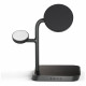 3-in-1 Magnetic Induction Charger Zens Office Charger Pro 3 + Apple Watch Charging 15W Qi2