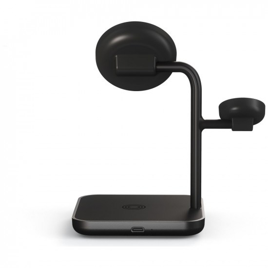 3-in-1 Magnetic Induction Charger Zens Office Charger Pro 3 + Apple Watch Charging 15W Qi2