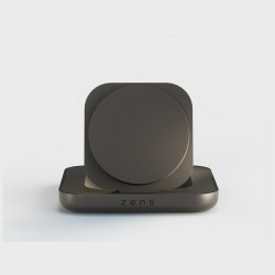 Zens Magnetic Induction Charger Magnetic Nightstand Charger Qi2 15W USB-C black