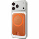 Spigen Valentinus MagFit+ MagSafe magnetic wallet orange Spigen Valentinus MagFit+ MagSafe magnetic wallet orange
