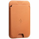 Spigen Valentinus MagSafe magnetic wallet orange