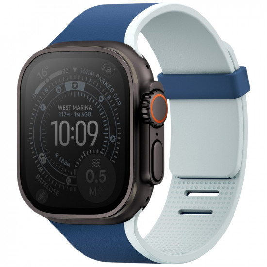 UNIQ watch band Revix IV Premium Apple Watch 49/46/45/44mm Edition Reversible Magnetic navy-blue UNIQ watch band Revix IV Premium Apple Watch 49/46/45/44mm Edition Reversible Magnetic navy-blue