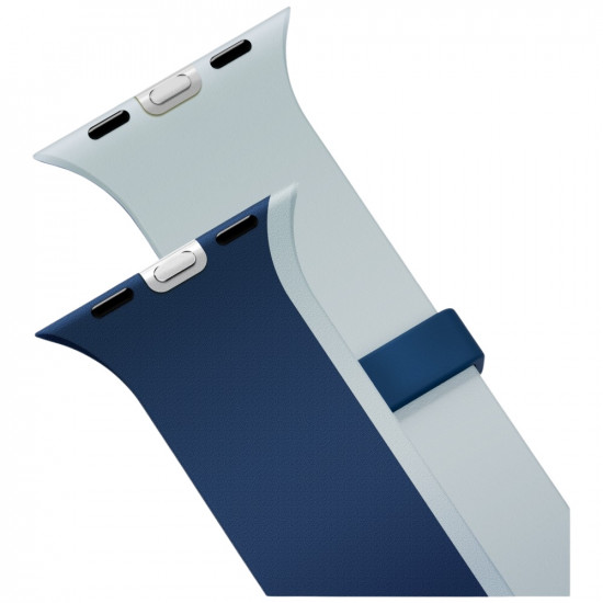 UNIQ watch band Revix IV Premium Apple Watch 49/46/45/44mm Edition Reversible Magnetic navy-blue UNIQ watch band Revix IV Premium Apple Watch 49/46/45/44mm Edition Reversible Magnetic navy-blue