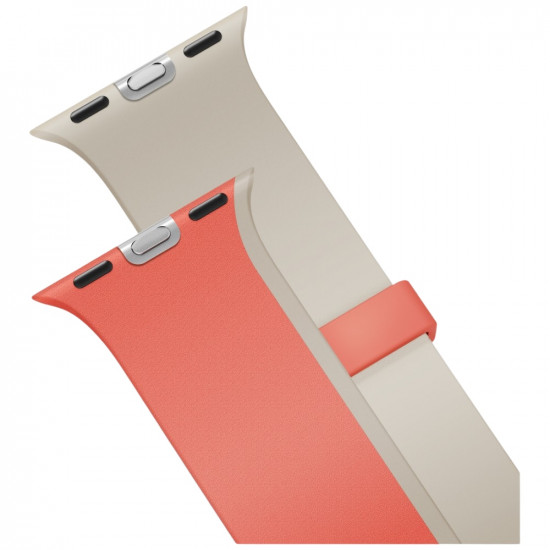 UNIQ watch band Revix IV Premium Apple Watch 49/46/45/44mm Edition Reversible Magnetic pink-beige