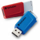 Verbatim Store `n` Click USB 3.0 pendrive 32GB 2 pcs red/blue 49308