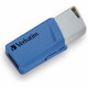 Verbatim Store `n` Click USB 3.0 pendrive 32GB 2 pcs red/blue 49308
