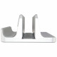 ErgoFix silver laptop table stand ErgoFix silver laptop table stand