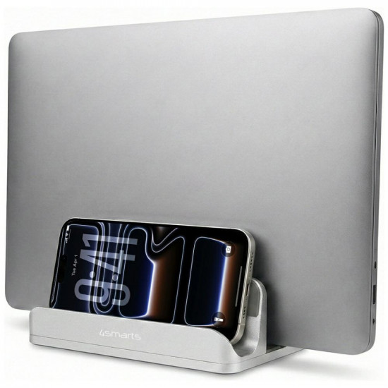 ErgoFix silver laptop table stand ErgoFix silver laptop table stand