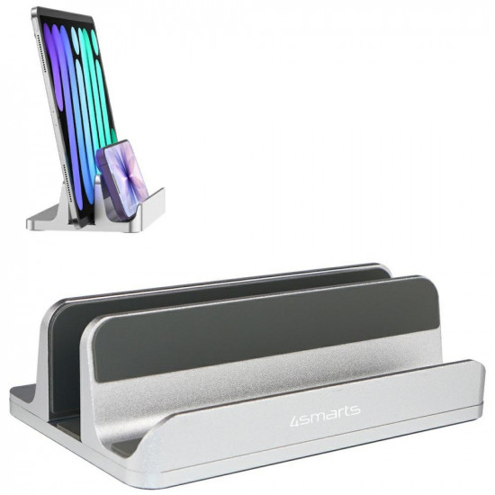 ErgoFix silver laptop table stand ErgoFix silver laptop table stand