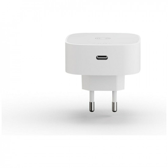 Zens Qi 15W Wireless Induction Charger with USB-C 18W white