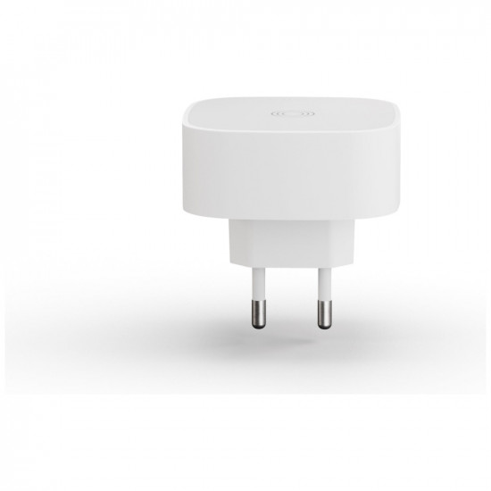 Zens Qi 15W Wireless Induction Charger with USB-C 18W white