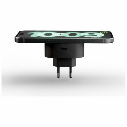 Zens Qi 15W Wireless Induction Charger with USB-C 18W black