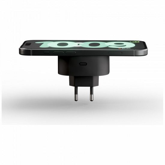 Zens Qi 15W Wireless Induction Charger with USB-C 18W black Zens Qi 15W Wireless Induction Charger with USB-C 18W black