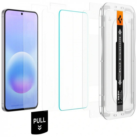 Spigen Glas.TR EZ FIT tempered glass for Samsung Galaxy A57 5G 2 pcs