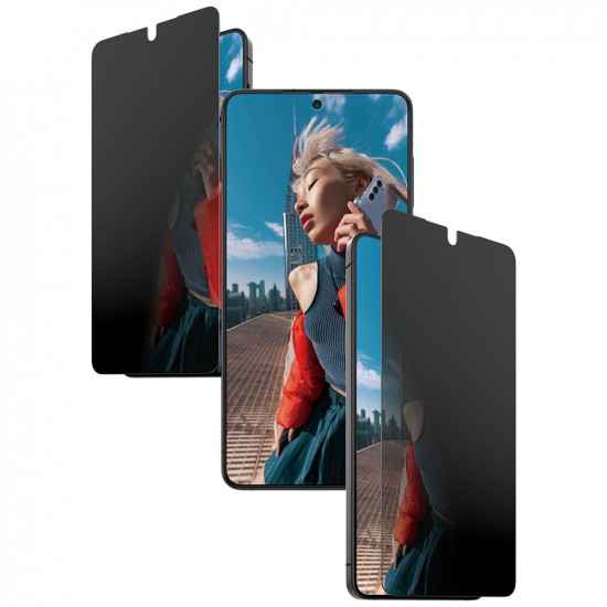 Privacy tempered glass SAFE by PanzerGlass Ultra-Wide Fit EasyAligner for Samsung Galaxy S26+ Privacy tempered glass SAFE by PanzerGlass Ultra-Wide Fit EasyAligner for Samsung Galaxy S26+