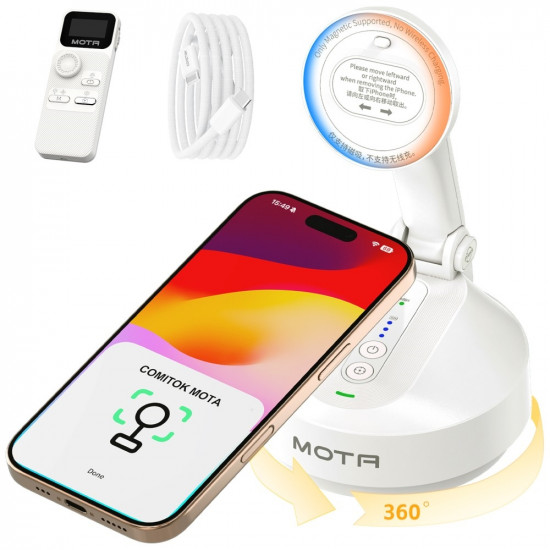 Comitok Mota Magnetic iPhone Holder White Comitok Mota Magnetic iPhone Holder White