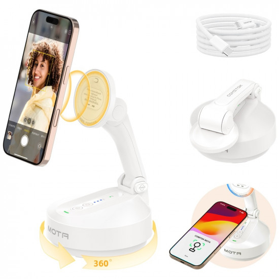 Comitok Mota Magnetic iPhone Holder White Comitok Mota Magnetic iPhone Holder White