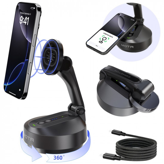 Comitok Mota Magnetic iPhone Holder black Comitok Mota Magnetic iPhone Holder black