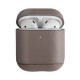 UNIQ Case Terra AirPods 1/2 gen. Genuine Leatherbeige/beige