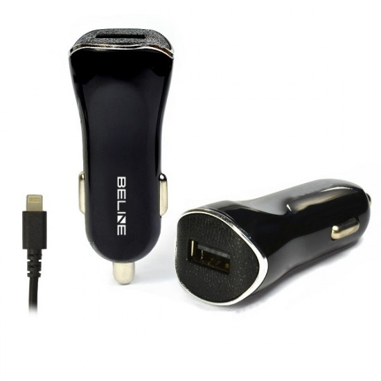 Beline Car Charger 1xUSB + lightning 1A black iPhone 5/6/7/8/X Beline Car Charger 1xUSB + lightning 1A black iPhone 5/6/7/8/X