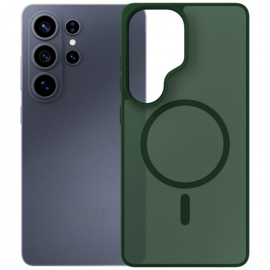 3MK Smoke MagCase Case for Samsung Galaxy S26 Ultra Green
