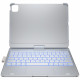 Case Typecase Flexbook Touch with keyboard for iPad Air 11" M2 2024 / M3 2025 / M4 2026 silver