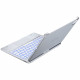 Case Typecase Flexbook Touch with keyboard for iPad Air 11" M2 2024 / M3 2025 / M4 2026 silver